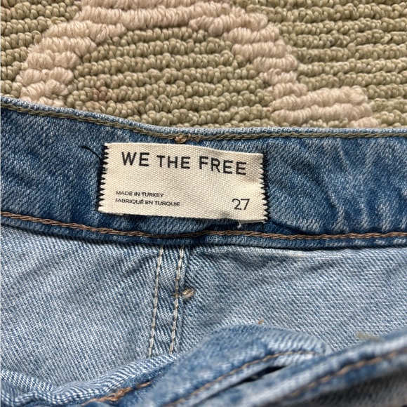 NWOT Free People Denim Mini Skort size 27 - Picture 2 of 5